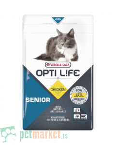 Opti Life: Hrana za starije mačke Senior, 1 kg