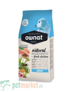 Ownat Classic: Hrana za štence i mlade pse Junior, 12 kg