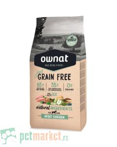 Ownat Just GF: Hrana za odrasle pse bez žitarica Adult, Piletina, 14 kg