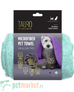 Tauro: Peškir za pse i mačke Microfiber Towel Mint