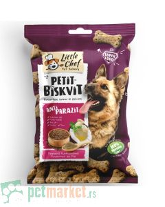 Little Chef: Poslastica protiv parazita Petit Biskvit Antiparazit, 150 gr