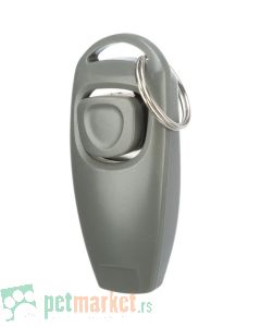 Trixie: Pištaljka i kliker za dresuru pasa Clicker-Whistle Gray