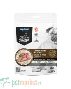 Mediterranean Natural: Poslastice za pse Tapas Gourmet, 190 gr