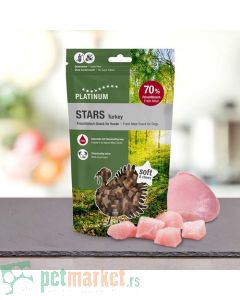 Platinum: Poslastica za pse sa ćuretinom Stars Turkey, 185 gr