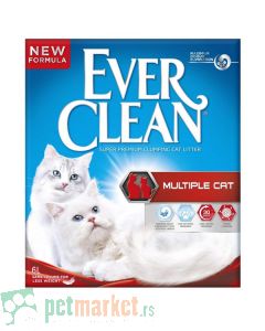 Ever Clean: Super Premium jako grudvajući posip za mačke Multiple Cat