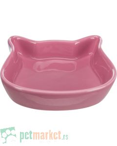 Trixie: Posuda za mace od keramike Cat Face Pink