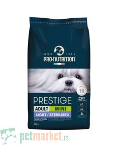 Pro Nutrition Prestige: Niskokalorična hrana za male rase Mini Light