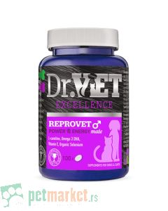 Dr.Vet: Preparat za povećanje plodnosti mužijaka Reprovet Male, 100 tabl