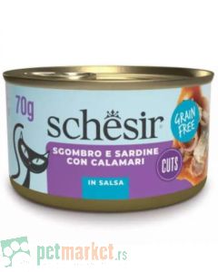 Schesir: Hrana za mačke u sosu Sardines in Sauce, 70 gr