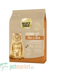 Select Gold: Hrana za odrasle mačke Hair & Skin, 300 gr