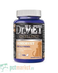Dr.Vet: Preparat za starije pse i mačke Seniorvet, 100 tabl
