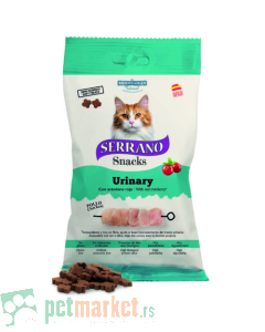Mediterranean Natural: Poslastica za mačke Serrano Urinary, 50 gr