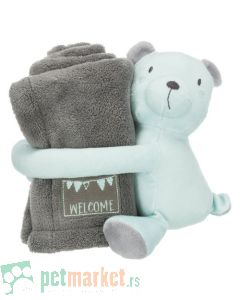 Trixie: Set za štence ćebe i igračka Junior Cuddly Bear Set