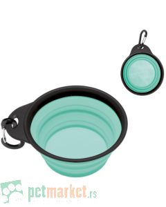 Imac: Silikonska putna posuda za pse, 380 ml