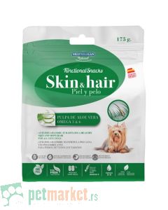 Mediterranean Natural: Mesni komadići za pse Funcional Skin & Hair, 175 gr