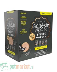 Schesir: Sos za mačke After Dark Multipac, 12 x 80 gr