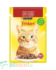 Friskies: Sos za odrasle mačke Adult, 85 gr