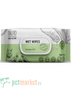 Tauro: Vlažne maramice Aloe Vera Wet Wipes, 40 kom