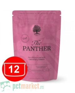 Essential: Vlažna hrana za kastrirane i sterilisane mačke The Panther Pouch, 12x85 gr