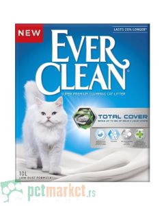 Ever Clean: Super Premium jako grudvajući posip za mačke Total Cover