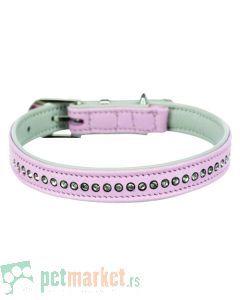 Trixie: Kožna ogrlica Basic crvena