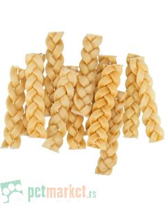 Trixie: Pletenica od bivoljeg skalpa Natural and Dried Buffalo Scalp, 200 gr