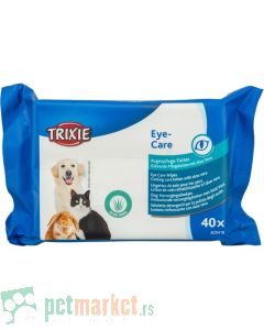 Trixie: Vlažne maramice za negu očiju Eye Care Wipes, 40 kom