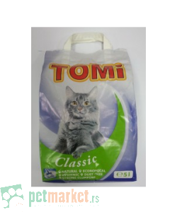 Tomi: Posip za mačke Classic, 5 l