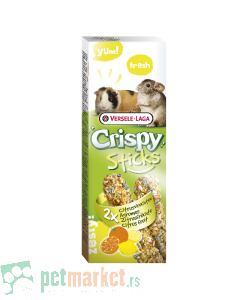 Crispy: Poslastica sa narandžom i limunom Sticks, 110 gr