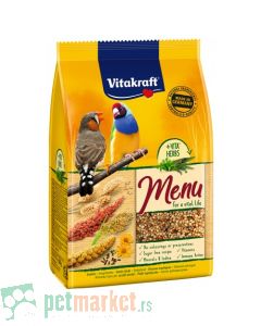 Vitakraft: Hrana za egzote Menu, 1 kg 