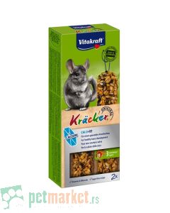 Vitakraft: Krekeri sa kalcijumom za činčile Calci Fit, 112 gr
