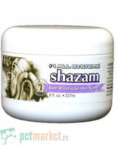1 All Systems: Gel za izbeljivanje mrlja na dlaci Shazam, 237 ml