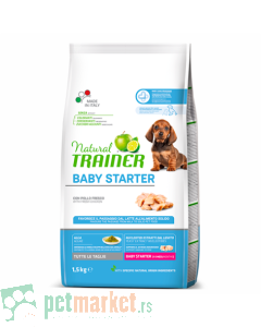 Trainer Natural: Startna hrana za štence Beby Starter, 1.5 kg