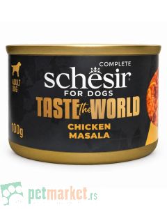 Schesir Dog: Kompletna hrana za pse u brodetu Taste The World, 150 gr