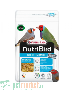 Nutri Bird: Jajčana hrana za tropske zebe Gold Crumble Tropical Finches