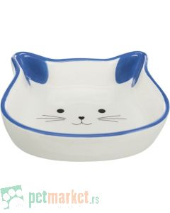 Trixie: Keramička posuda za mačke Cat Face Blue