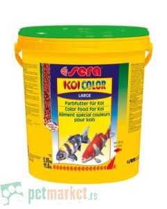 Sera: Hrana za koi šarane Koi Color Large, 20l
