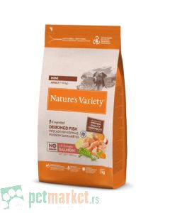 Nature’s Variety No Grain: Hrana za pse Adult Mini, Losos