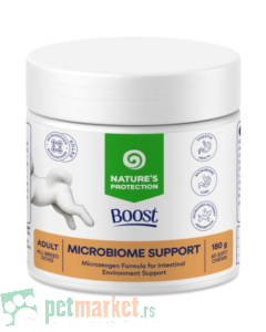Nature's Protection Boost: 2u1 poslastice za zdravlje sistema za varenje Microbiome Support, 180 gr