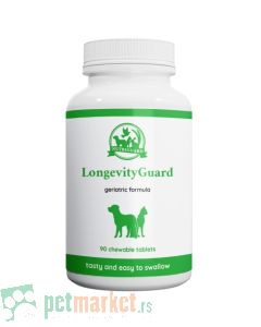 NutriGuard: Tablete za žvakanje namenjene starijim psima i mačkama LongevityGuard, 90 tabl