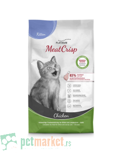 Platinum: Hrana za mačiće i mlade mačke Meat Crips Kitten, Piletina