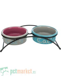 Trixie: Set keramičkih posuda za mačku Bowl Set