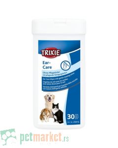 Trixie: Vlažne maramice za čišćenje ušiju Ear Care Wipes, 30 kom