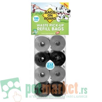 Simple Solution: Kese za izmet Bags on Board, neutralne 8x15 toalet kesica