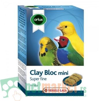 Orlux  kamen za kljucanje Clay bloc Mini