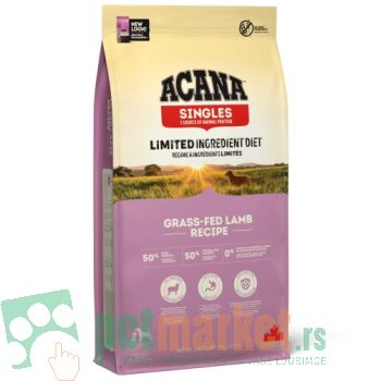 Acana: Hrana za osetljive pse Single Adult Grass-Fed Jagnjetina