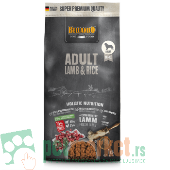 Belcando: Hrana za osetljive pse Adult, Jagnjetina & Pirinač