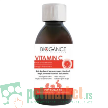 Biogance Phytocare: Vitaminski dodatak za glodare Vitamin C, 200 ml