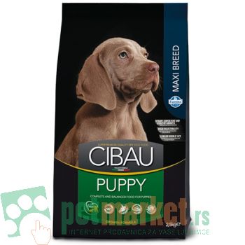 Cibau: Hrana za štence velikih rasa Maxi Puppy, Piletina