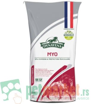Dynavena: Hrana namenjena sportskim konjima Myo, 25 kg